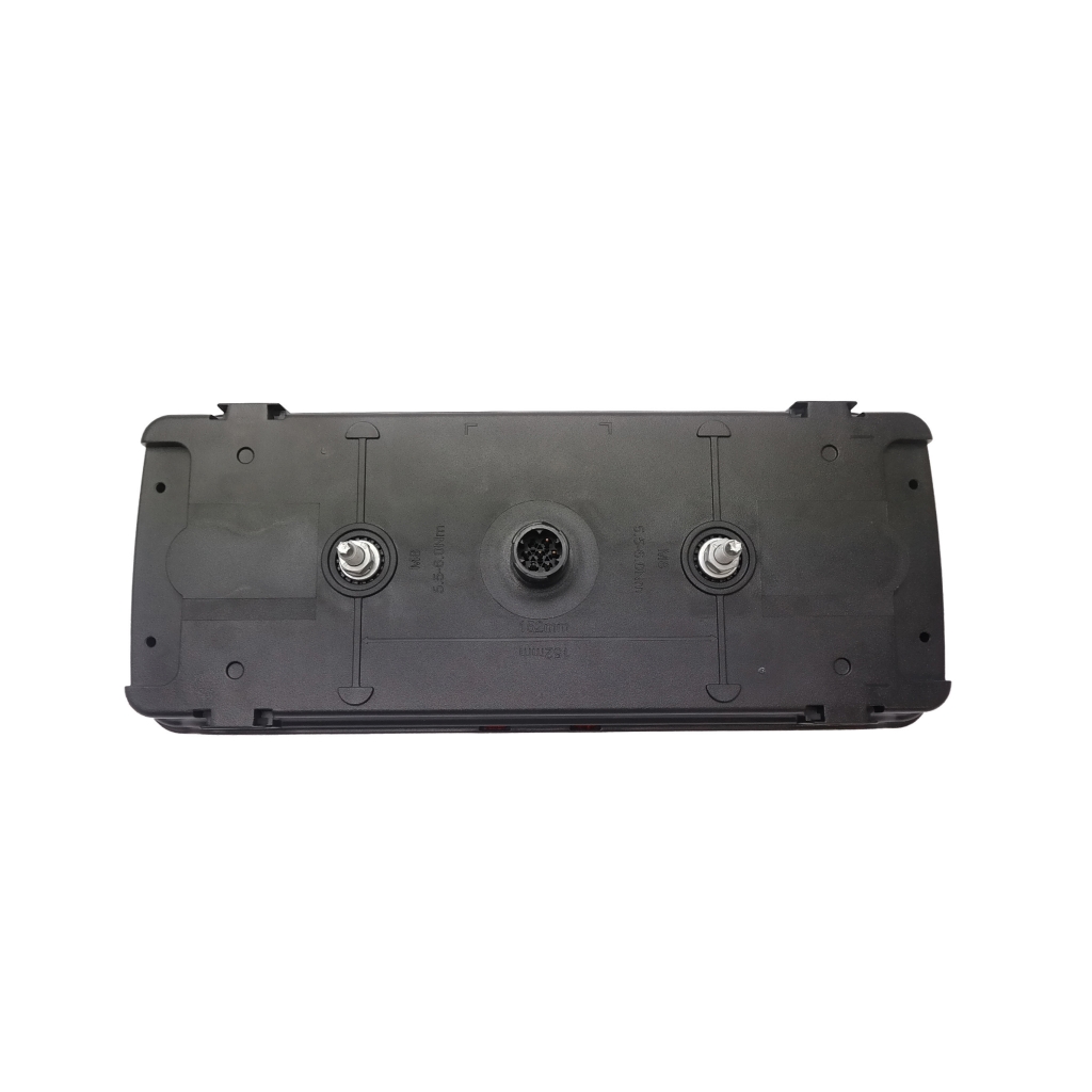 Ecoled 2 Heckleuchte links 7pol. AMP mit Dreieck, 12-24V