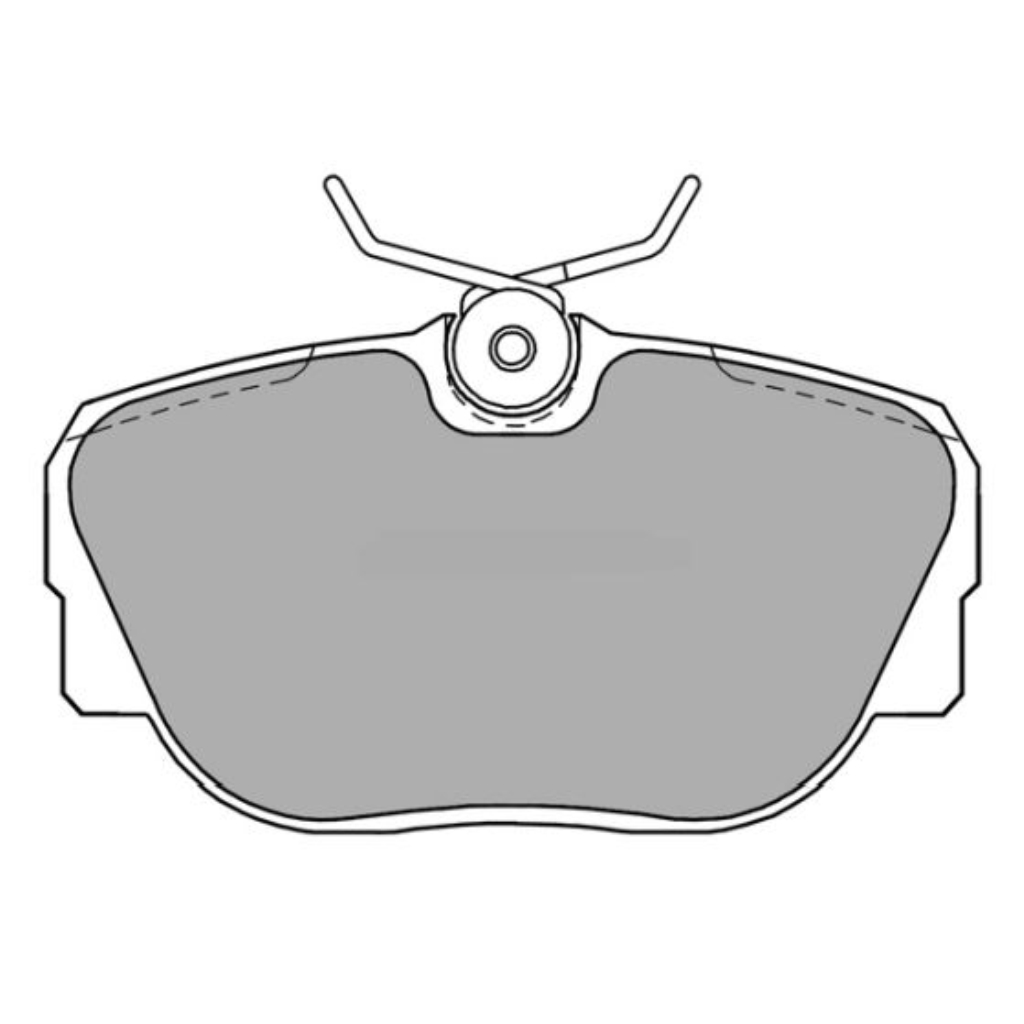 F.BECKER Bremsensatz Hinten 258mm - Für Mercedes-Benz Modelle