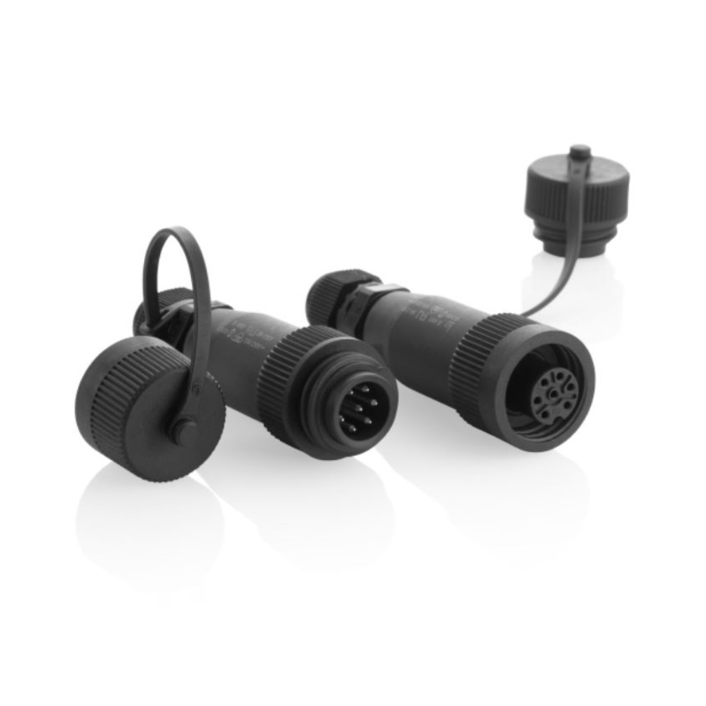 7 Pin Stecker Set für 6mm Kabel
