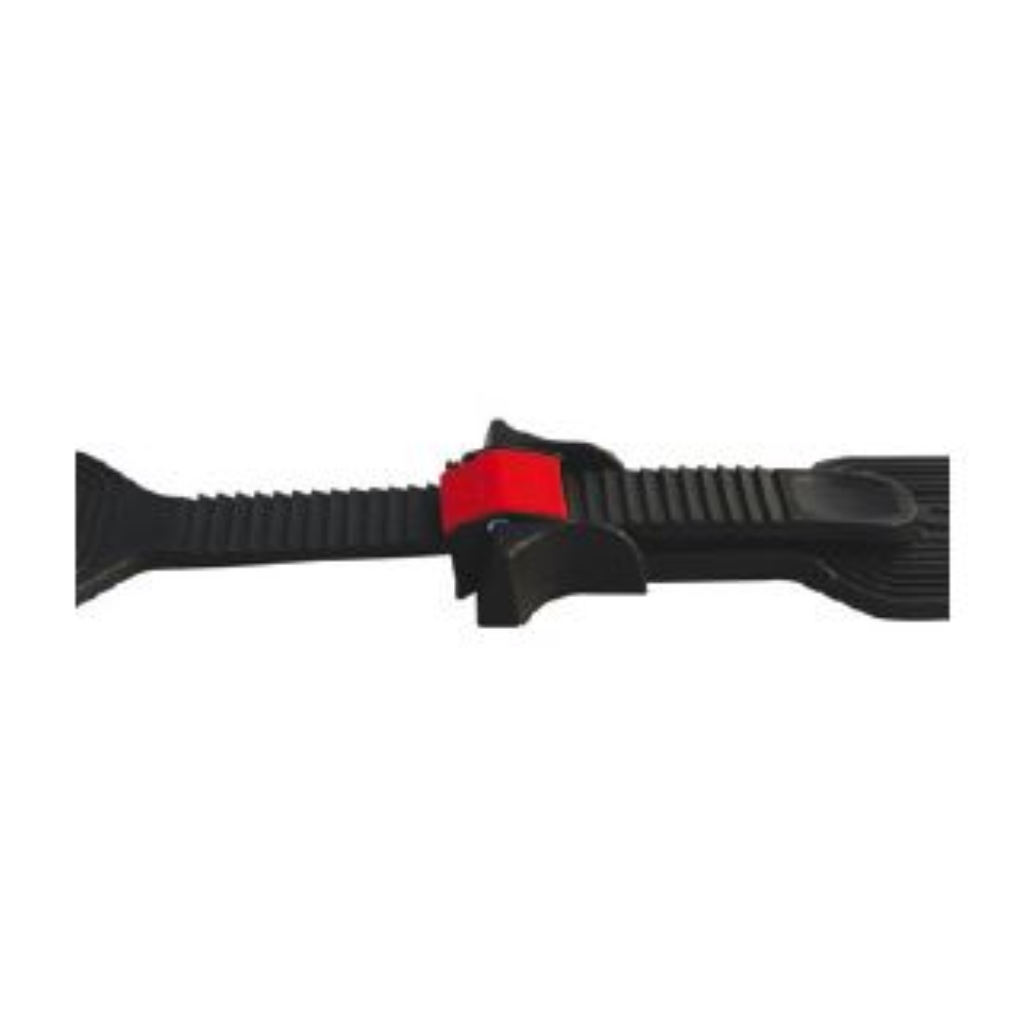 Feuerlöscherkasten 6kg rot, ECE R73 TÜV Verstellbarer Riemen Clip